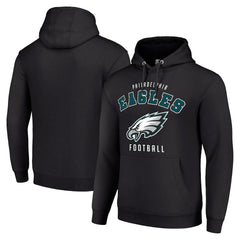 Philadelphia Eagles Starter Unisex Logo Pullover Hoodie Black | NFL