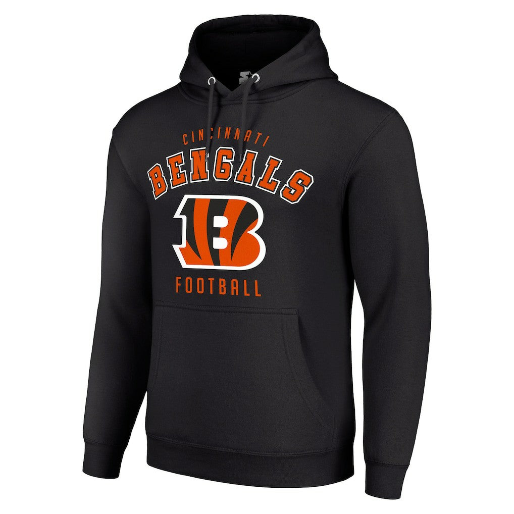 Cincinnati Bengals Starter Unisex Logo Pullover Hoodie Black | NFL