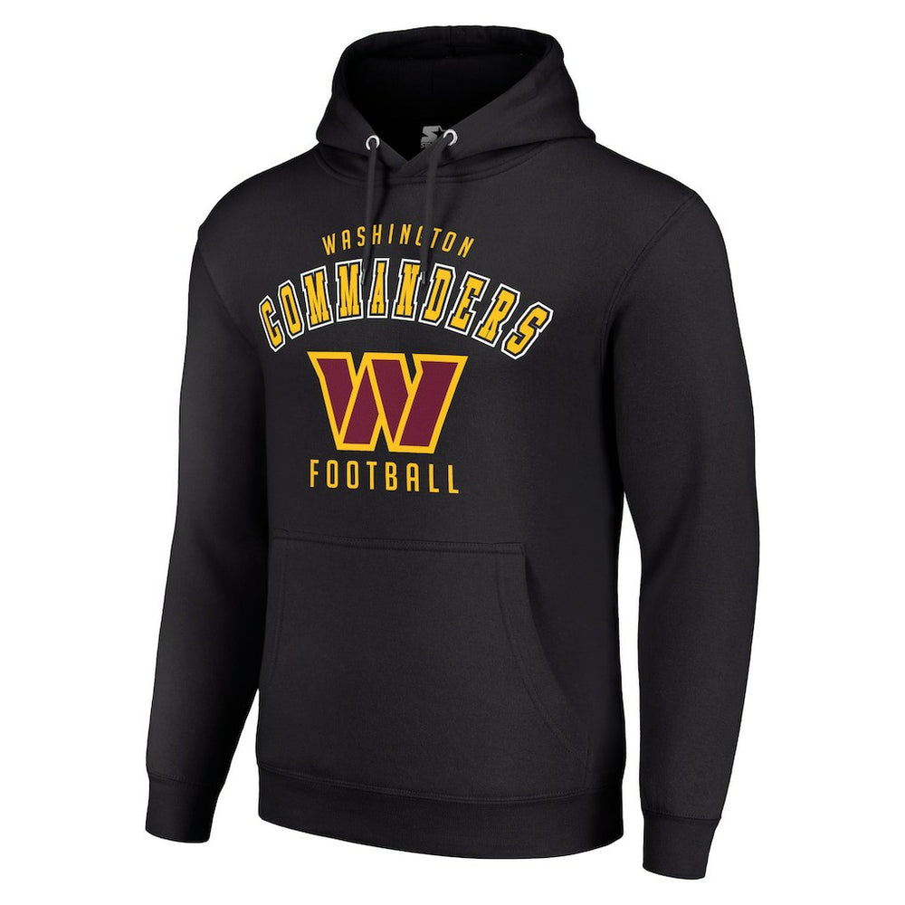 Washington Commanders Starter Unisex Logo Pullover Hoodie Black | NFL