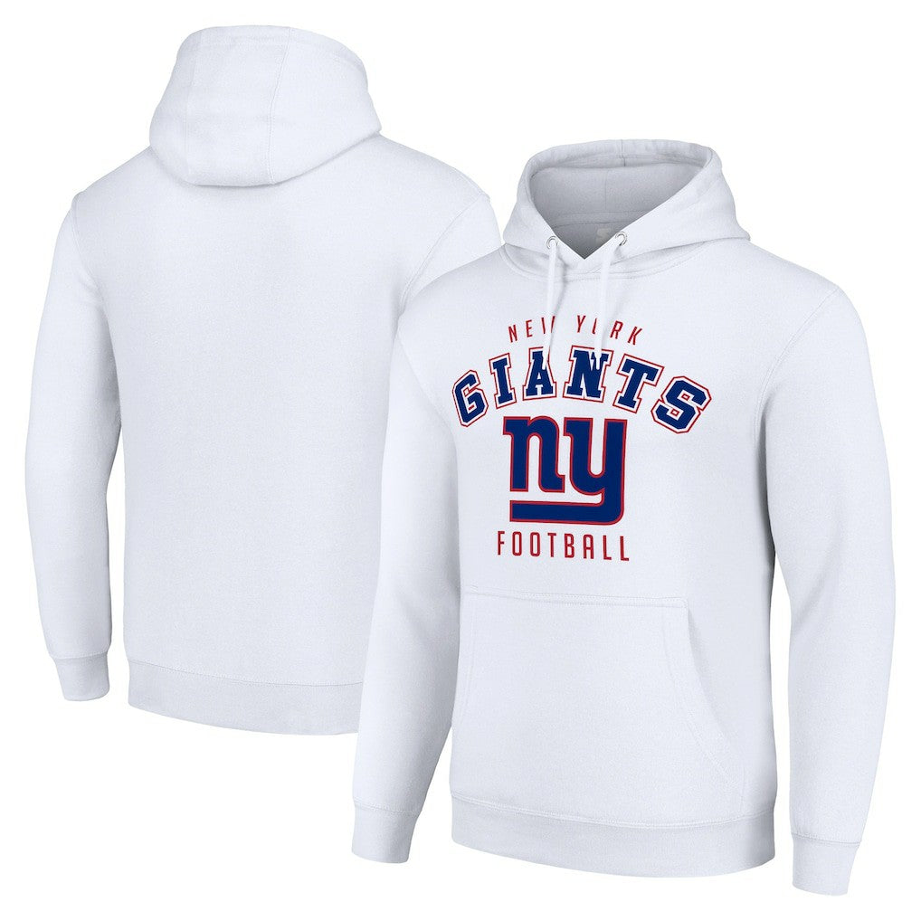 New York Giants Starter Unisex Logo Pullover Hoodie White | NFL