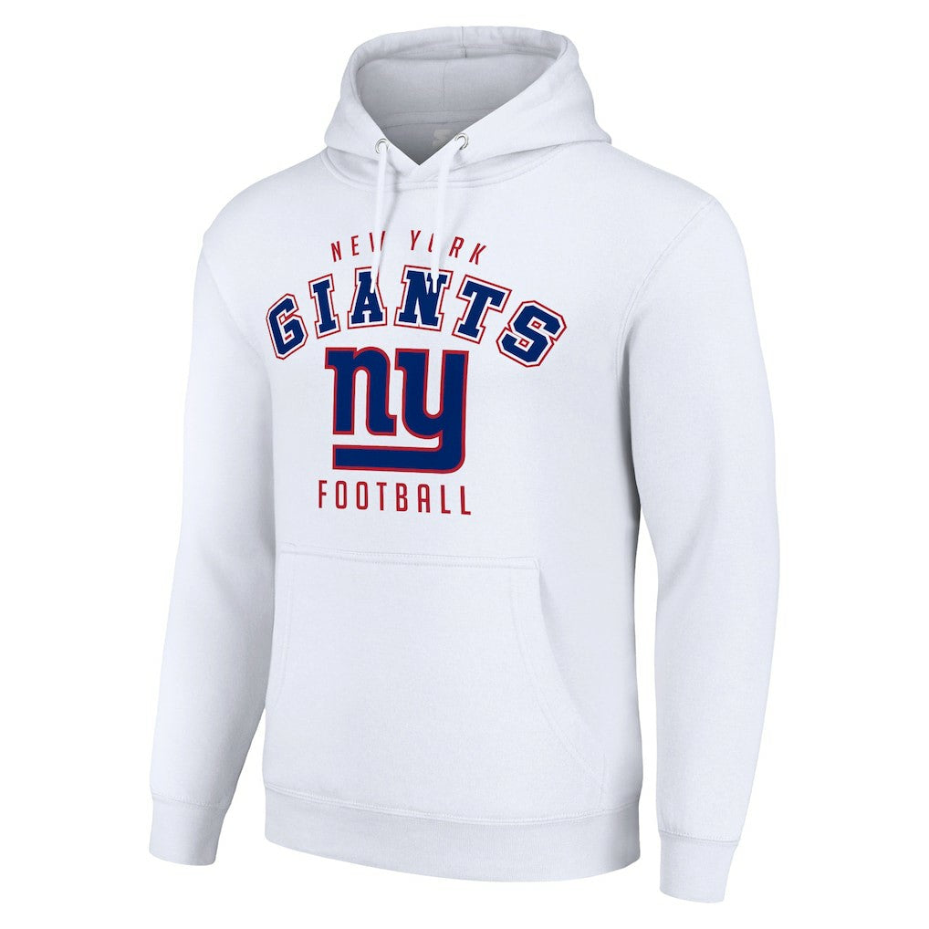 New York Giants Starter Unisex Logo Pullover Hoodie White | NFL