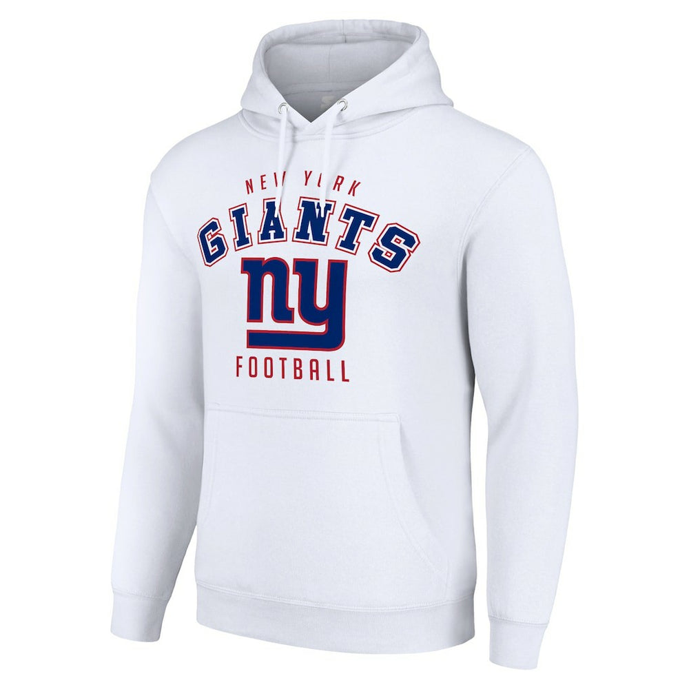 New York Giants Starter Unisex Logo Pullover Hoodie White | NFL