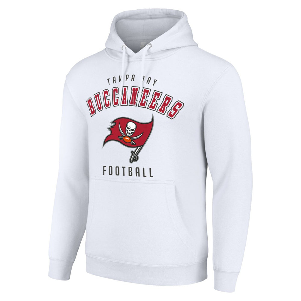 Tampa Bay Buccaneers Starter Unisex Logo Pullover Hoodie White | NFL