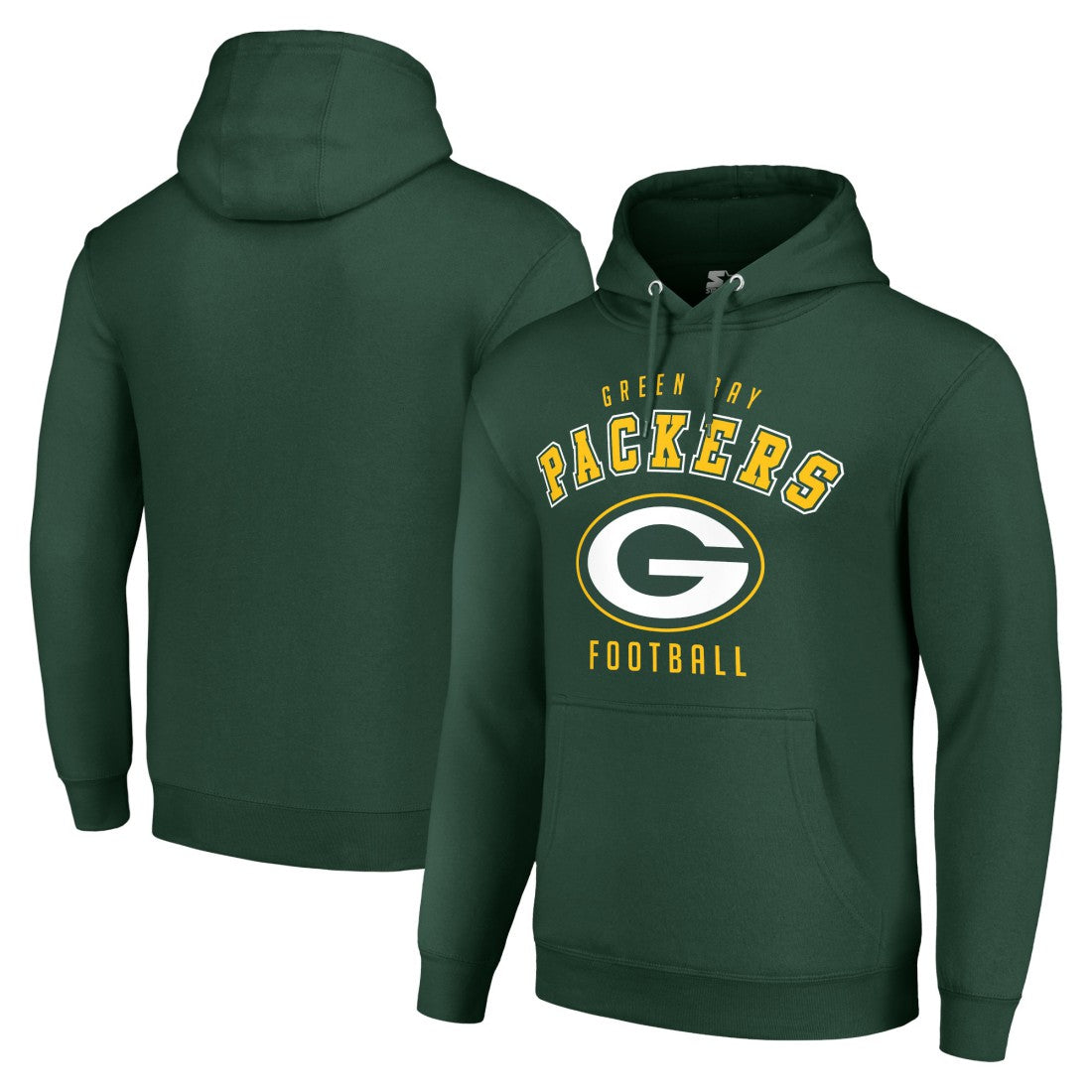 Green Bay Packers Starter Unisex Logo Pullover Hoodie Green | NFL