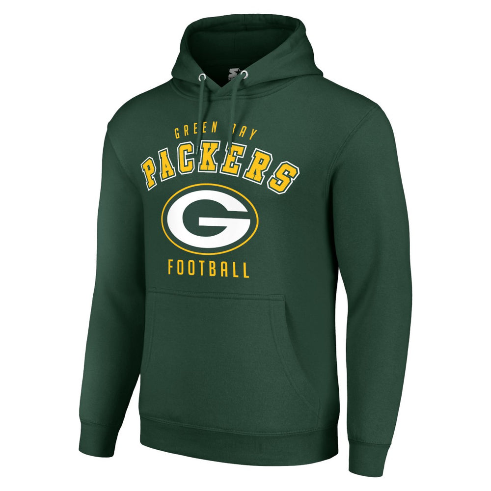 Green Bay Packers Starter Unisex Logo Pullover Hoodie Green | NFL