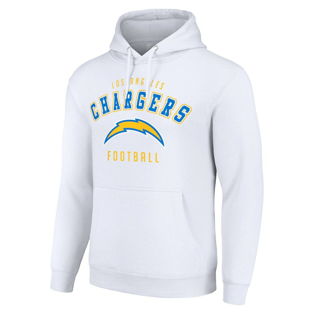 Los Angeles Chargers Starter Unisex Logo Pullover Hoodie White | NFL