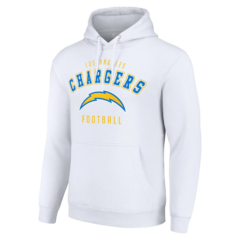 Los Angeles Chargers Starter Unisex Logo Pullover Hoodie White | NFL