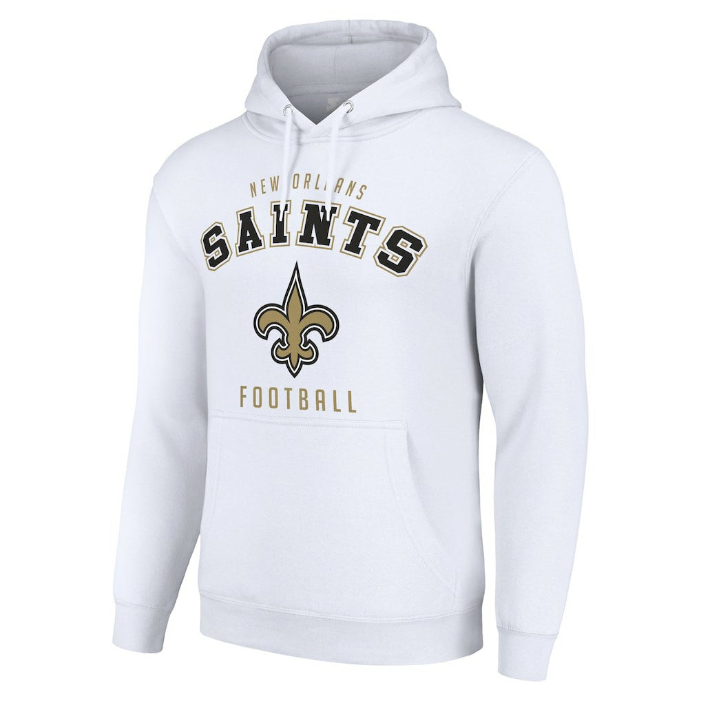 New Orleans Saints Starter Unisex Logo Pullover Hoodie White | NFL