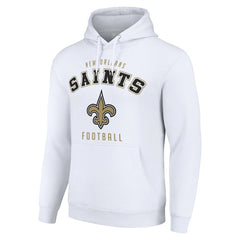 New Orleans Saints Starter Unisex Logo Pullover Hoodie White | NFL