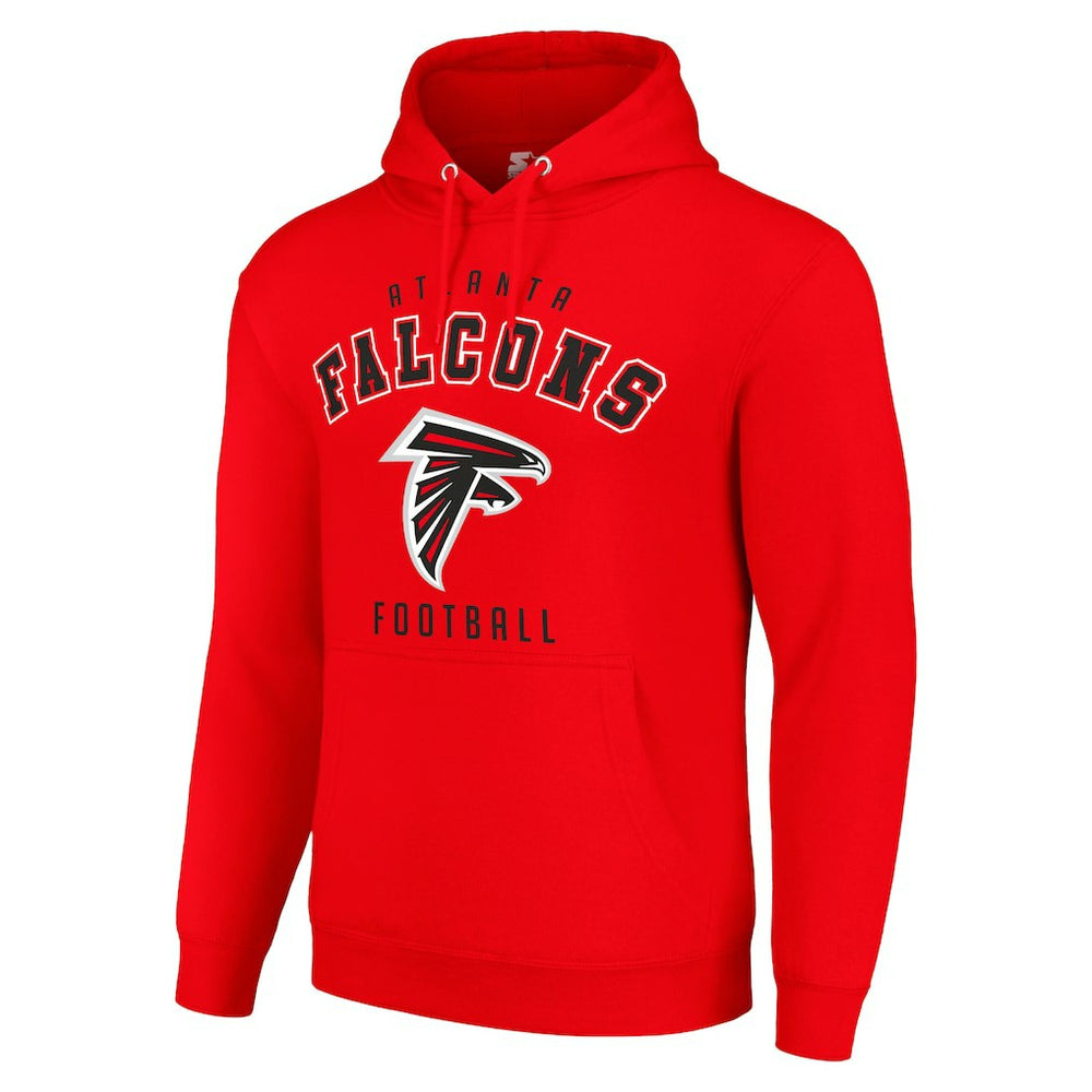 Atlanta Falcons Starter Unisex Logo Pullover Hoodie Red | NFL