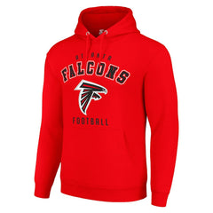 Atlanta Falcons Starter Unisex Logo Pullover Hoodie Red | NFL