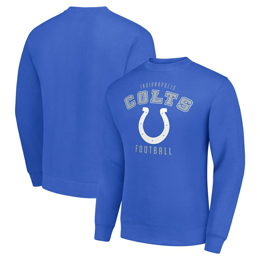 Indianapolis Colts Starter Team Logo Pullover Sweatshirt Royal | NFL