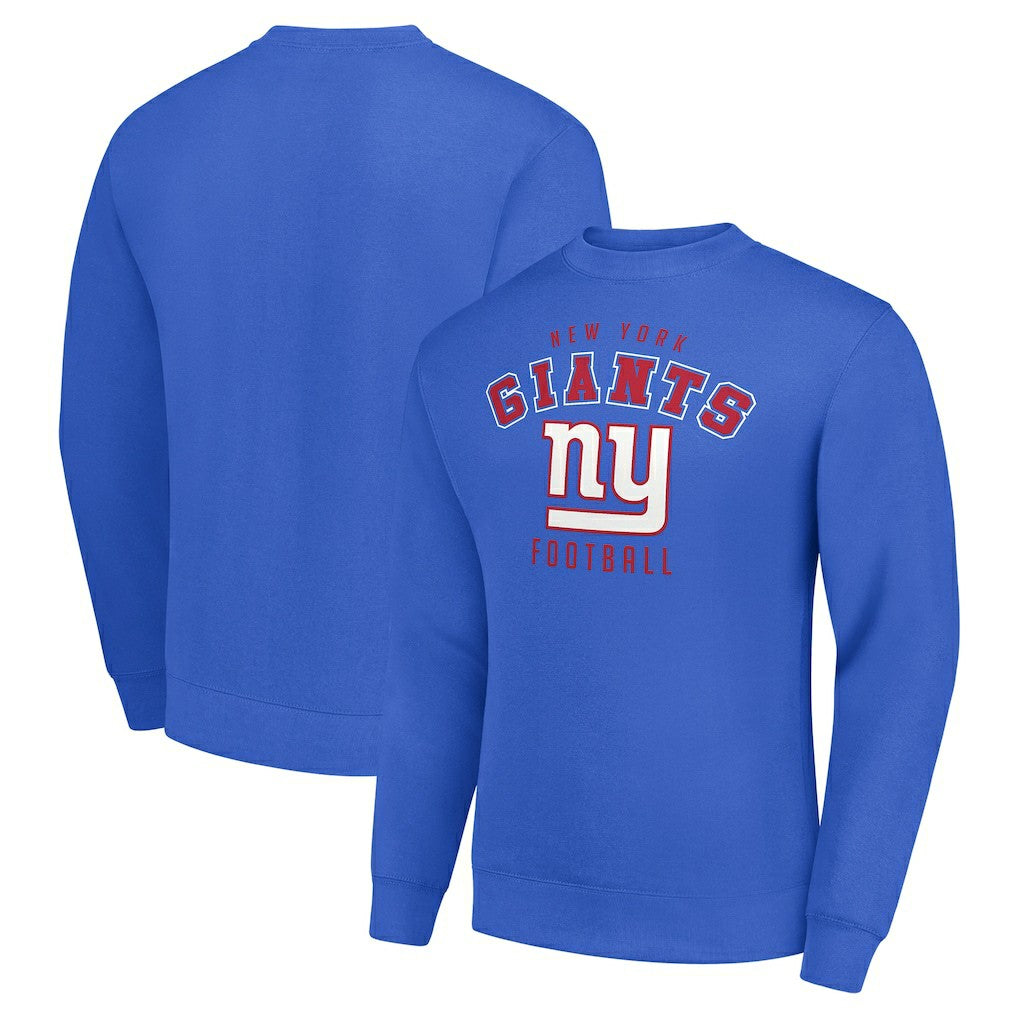New York Giants Starter Team Logo Pullover Sweatshirt Royal | NFL