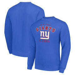 New York Giants Starter Team Logo Pullover Sweatshirt Royal | NFL