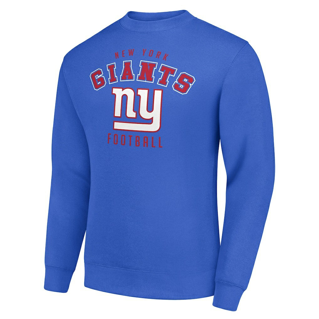 New York Giants Starter Team Logo Pullover Sweatshirt Royal | NFL