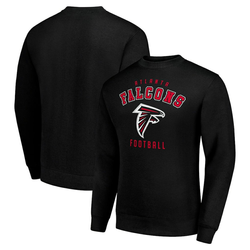 Atlanta Falcons Starter Team Logo Pullover Sweatshirt Black | NFL