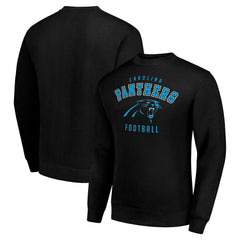 Carolina Panthers Starter Team Logo Pullover Sweatshirt Black | NFL