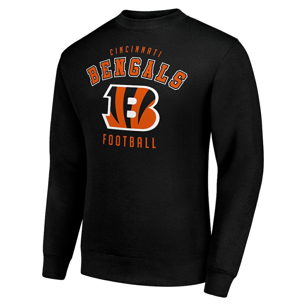 Cincinnati Bengals Starter Team Logo Pullover Sweatshirt Black | NFL