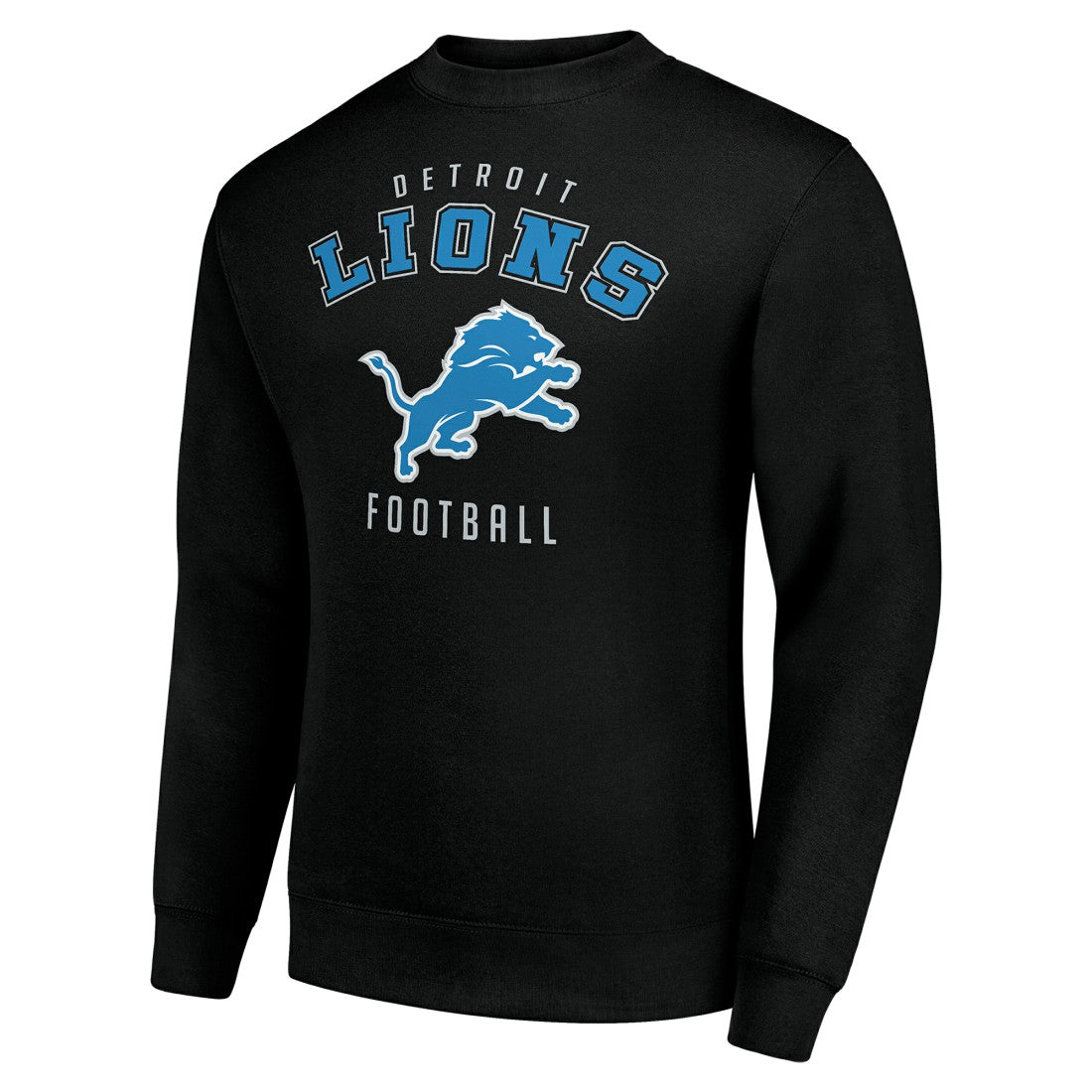 Detroit Lions Starter Team Logo Pullover Sweatshirt Black | NFL