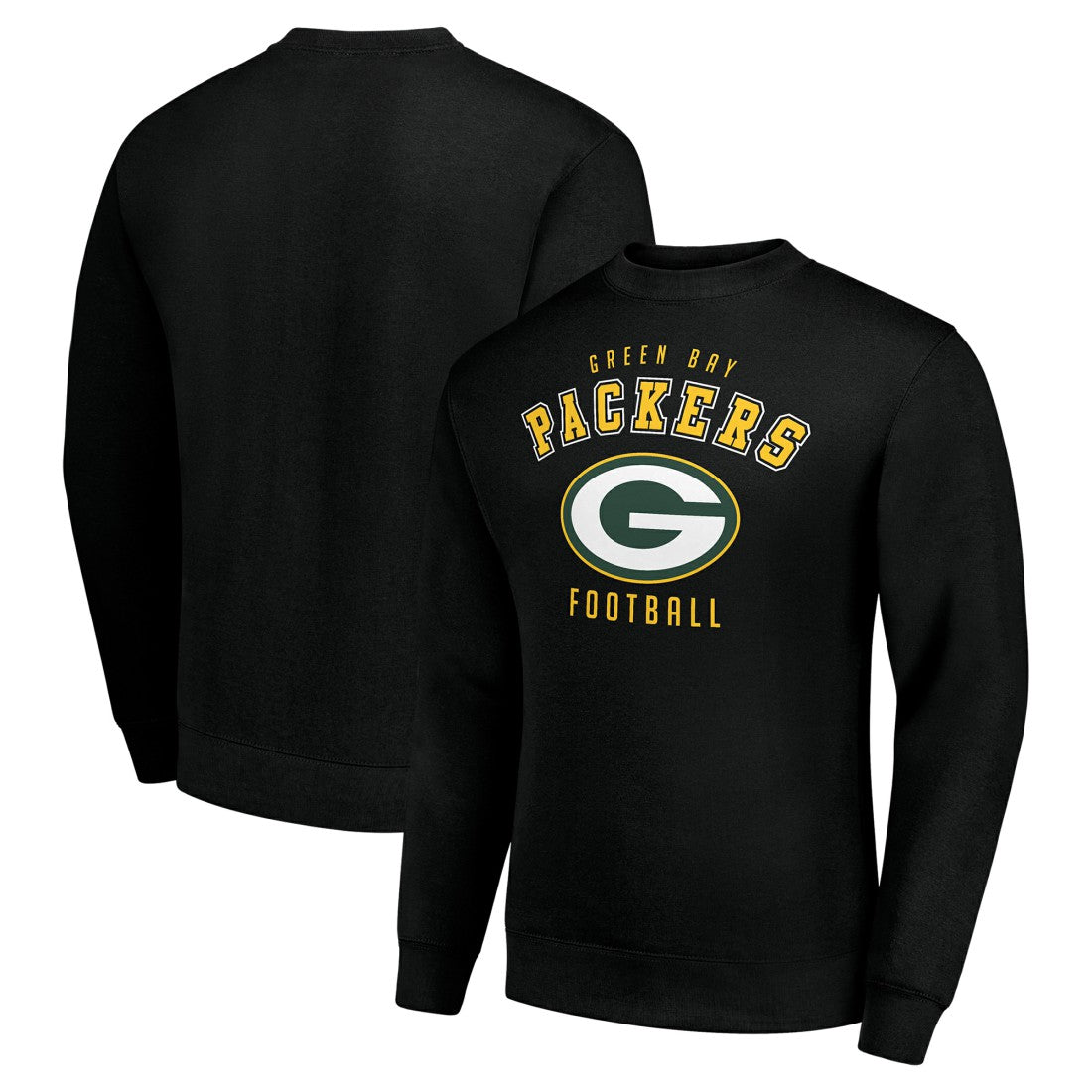 Green Bay Packers Starter Team Logo Pullover Sweatshirt Black | NFL