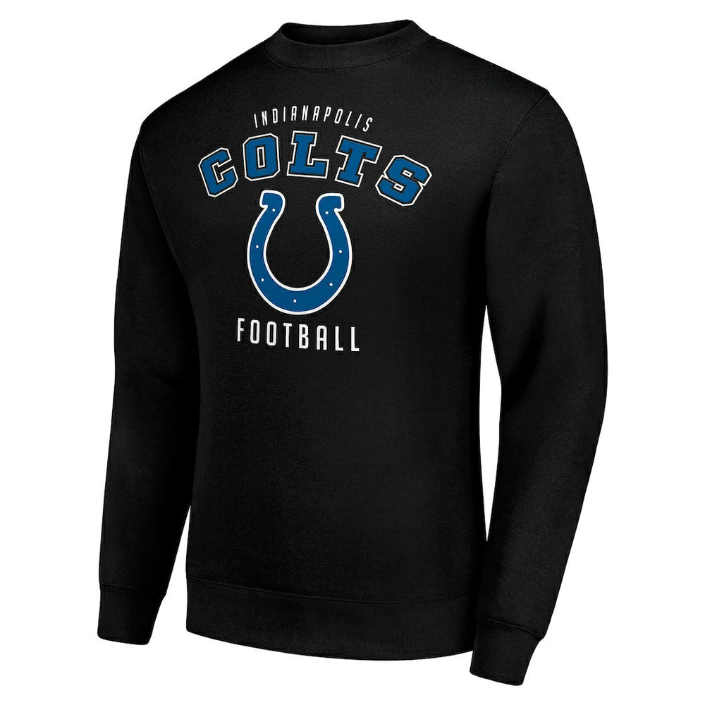 Indianapolis Colts Starter Team Logo Pullover Sweatshirt Black | NFL