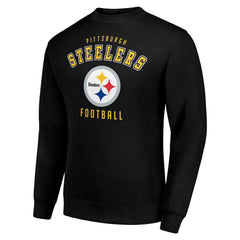 Pittsburgh Steelers Starter Team Logo Pullover Sweatshirt Black | NFL