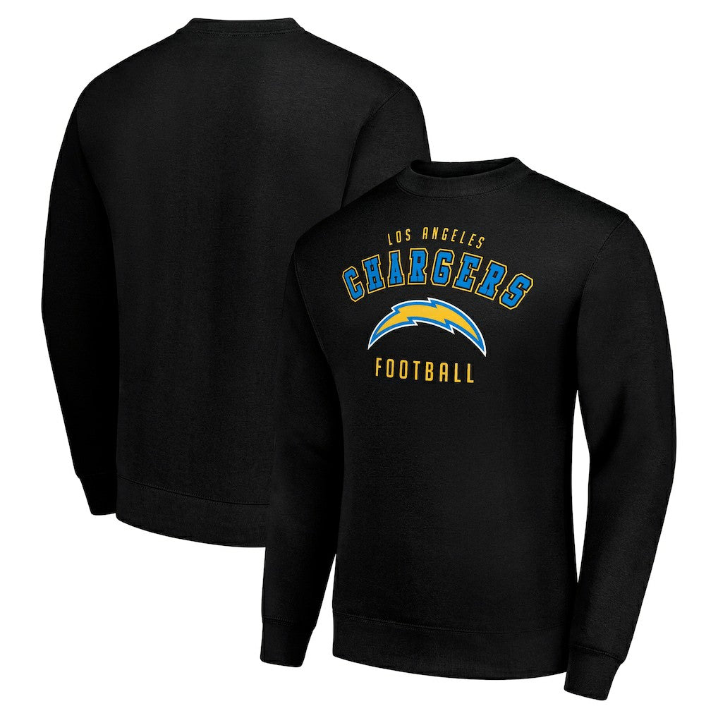 Los Angeles Chargers Starter Team Logo Pullover Sweatshirt Black | NFL