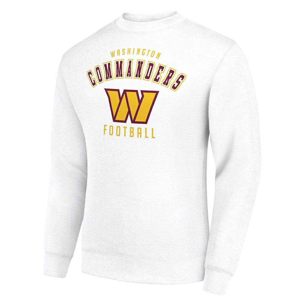 Washington Commanders Starter Team Logo Pullover Sweatshirt White | NFL