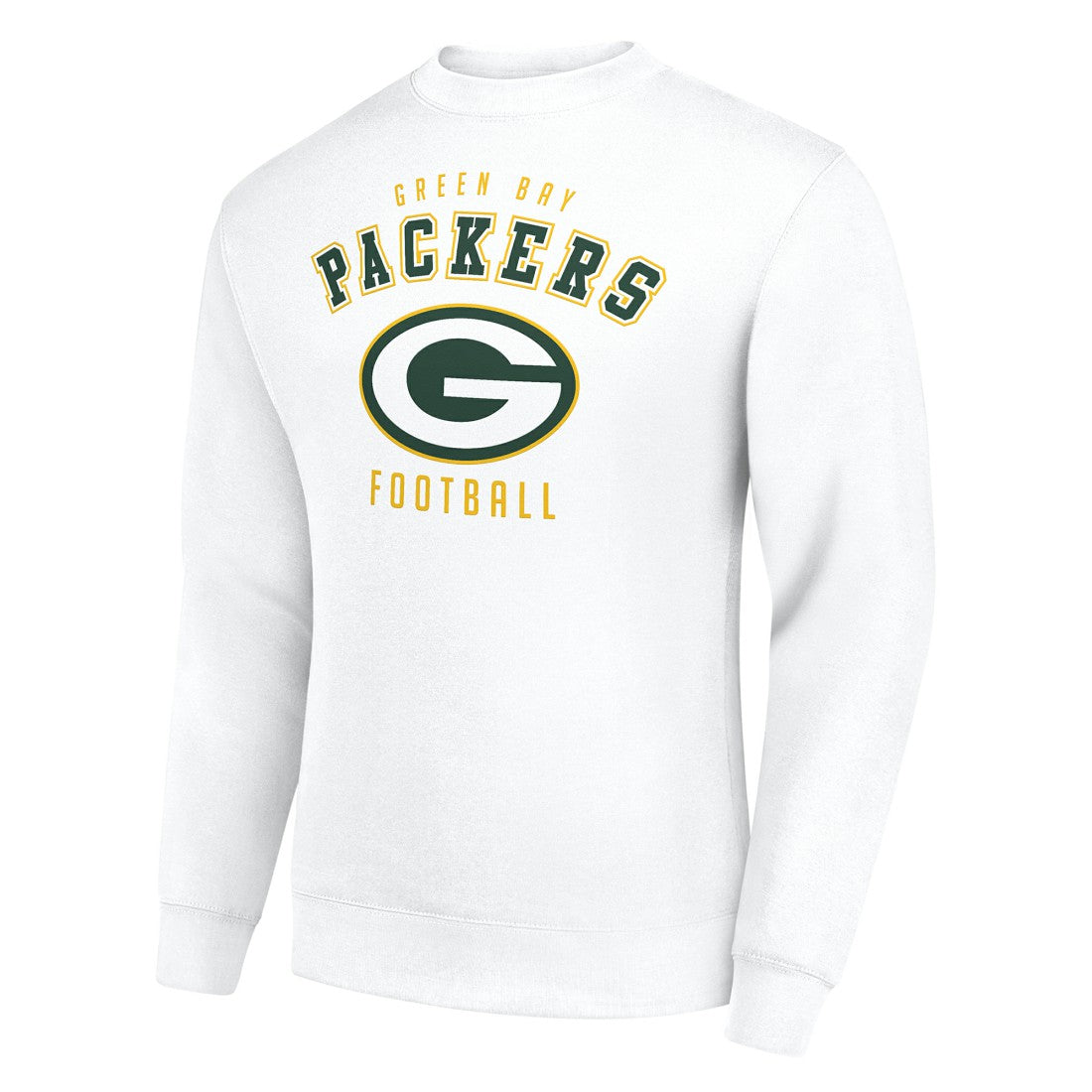 Green Bay Packers Starter Team Logo Pullover Sweatshirt White | NFL