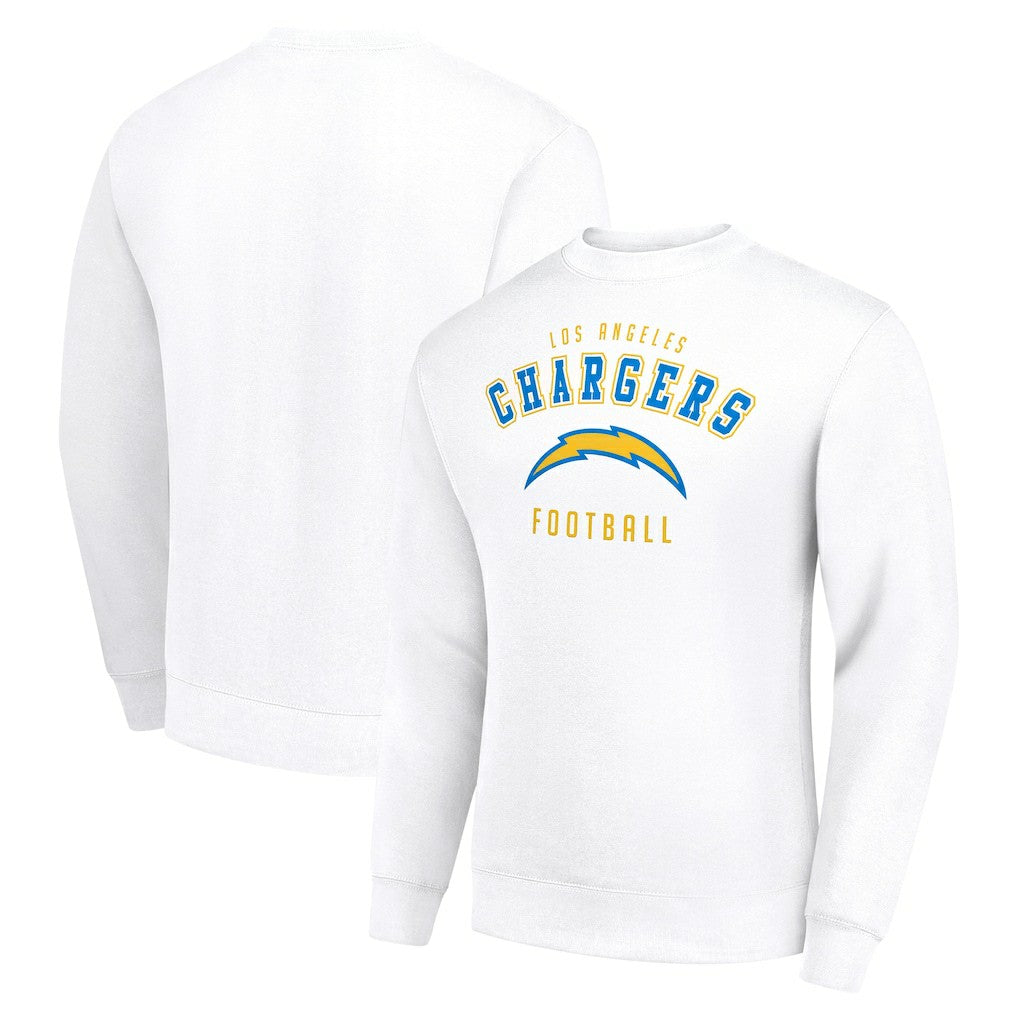 Los Angeles Chargers Starter Team Logo Pullover Sweatshirt White | NFL
