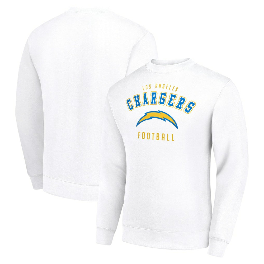 Los Angeles Chargers Starter Team Logo Pullover Sweatshirt White | NFL