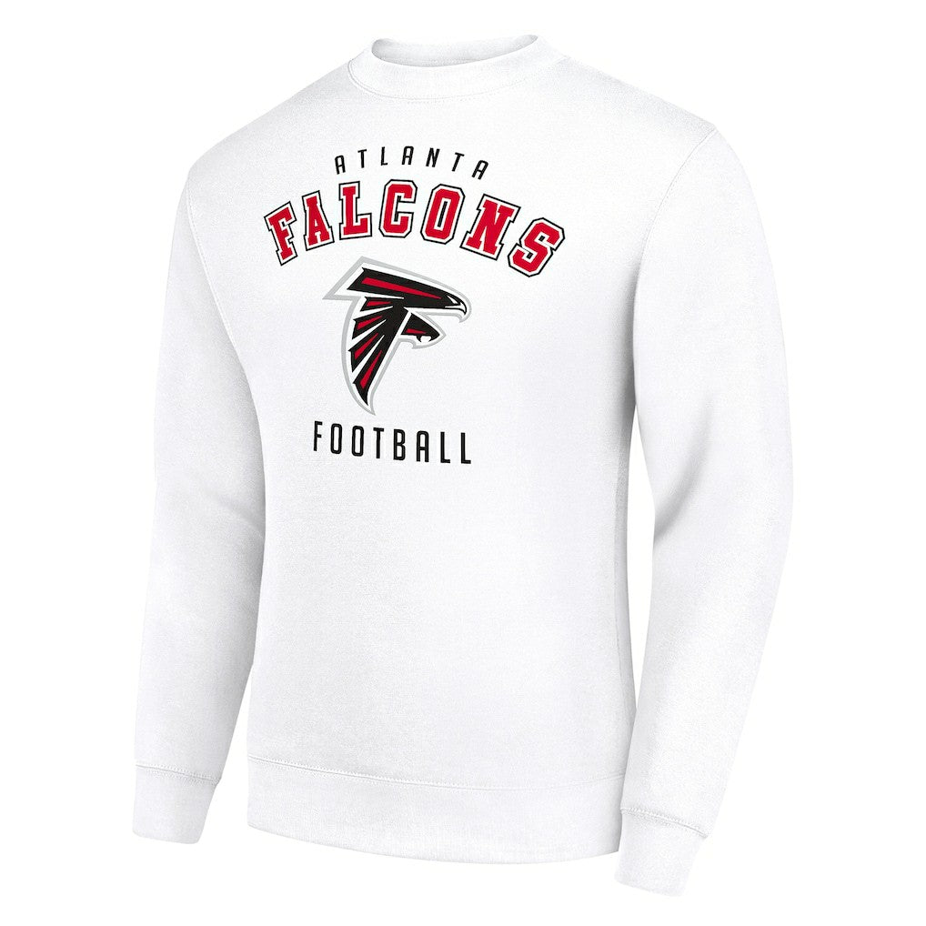 Atlanta Falcons Starter Team Logo Pullover Sweatshirt White | NFL