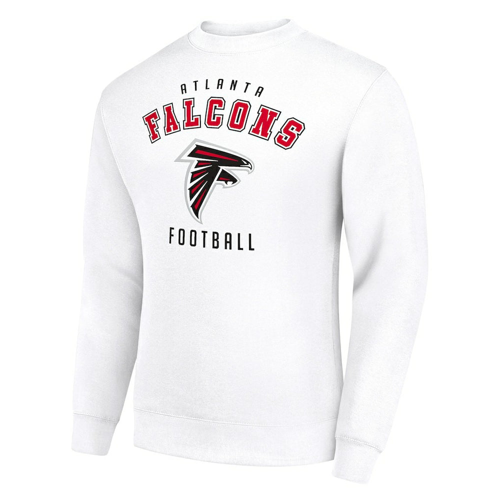 Atlanta Falcons Starter Team Logo Pullover Sweatshirt White | NFL