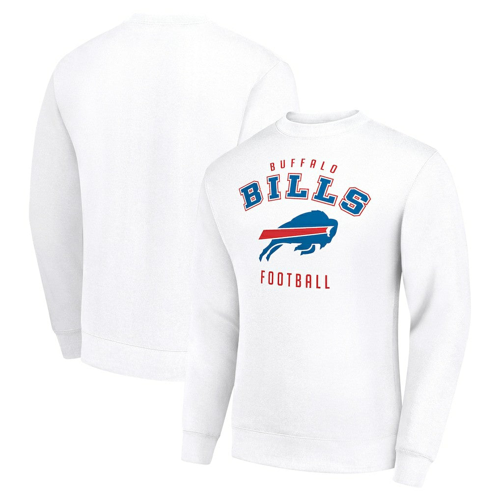 Buffalo Bills Starter Team Logo Pullover Sweatshirt White | NFL