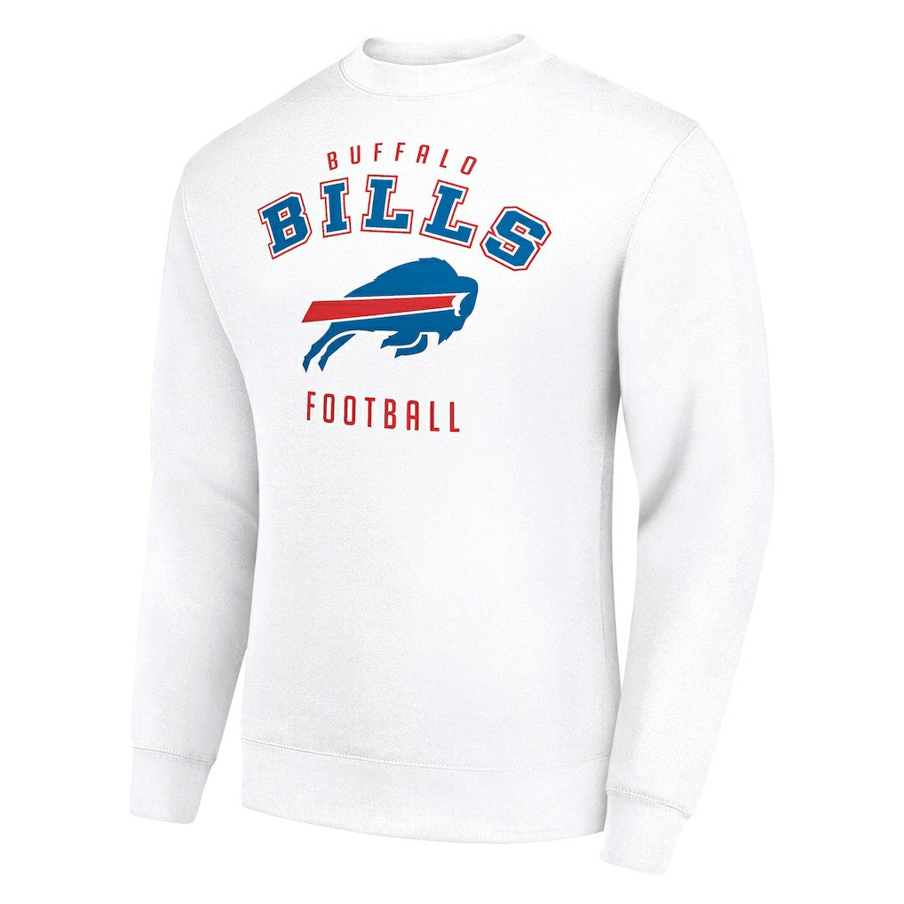 Buffalo Bills Starter Team Logo Pullover Sweatshirt White | NFL
