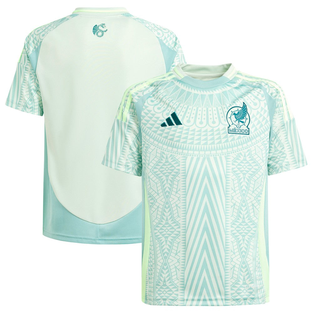 Mexico National Team Youth 2024 Away Replica Jersey Green | Adidas online