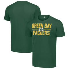 Green Bay Packers Starter Team Mesh Print Graphic T-Shirt Green | NFL
