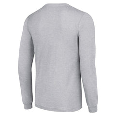 Washington Commanders Starter Team Mesh Print Graphic Long Sleeve T-Shirt Heather Gray | NFL