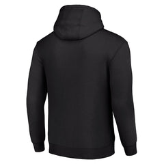 New York Jets Starter Unisex Team Mesh Print Graphic Tri-Blend Pullover Hoodie Black | NFL