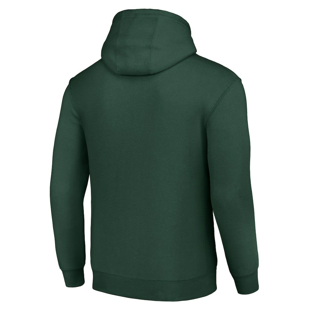 New York Jets Starter Unisex Team Mesh Print Graphic Tri-Blend Pullover Hoodie Green | NFL