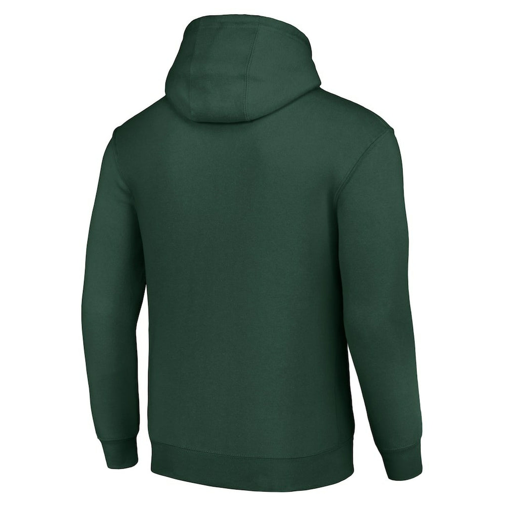 New York Jets Starter Unisex Team Mesh Print Graphic Tri-Blend Pullover Hoodie Green | NFL