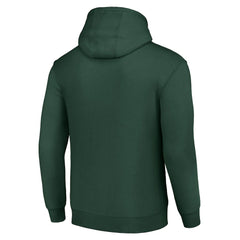 New York Jets Starter Unisex Team Mesh Print Graphic Tri-Blend Pullover Hoodie Green | NFL