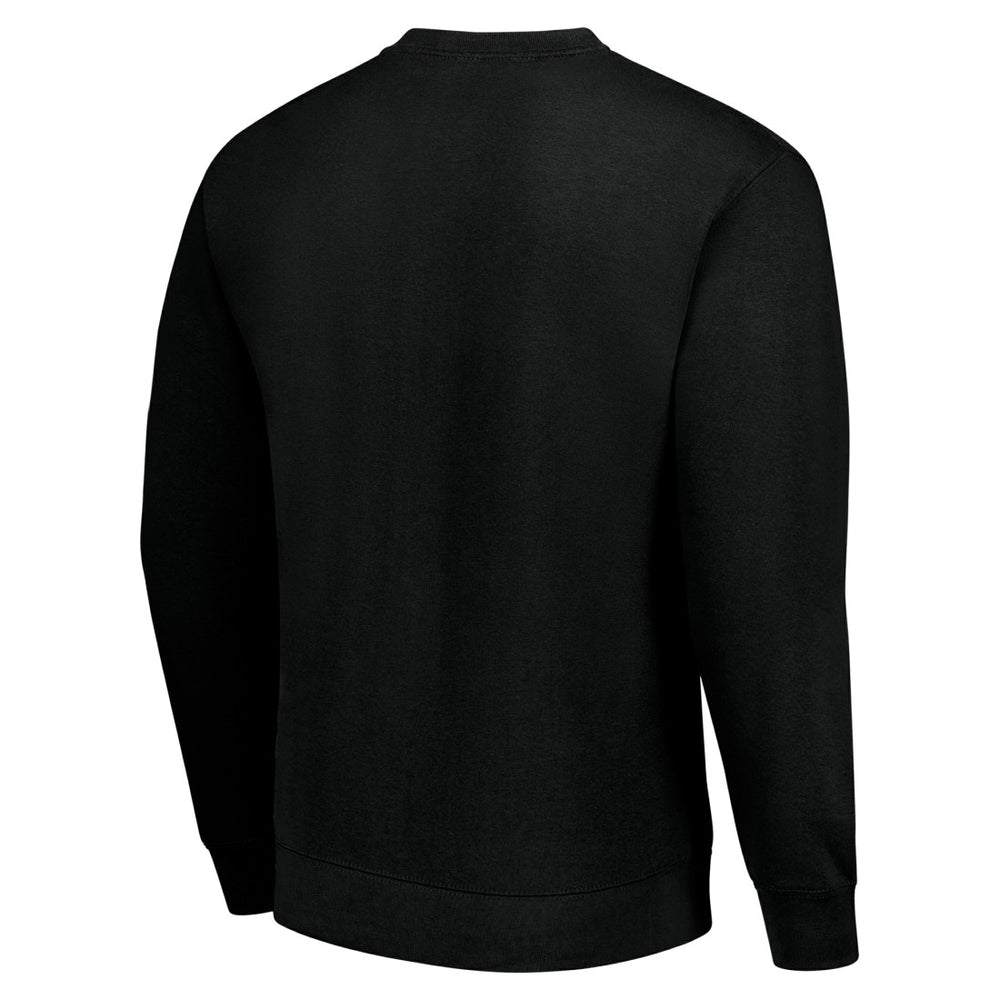 Detroit Lions Starter Team Mesh Print Graphic Pullover Sweatshirt Black | NFL