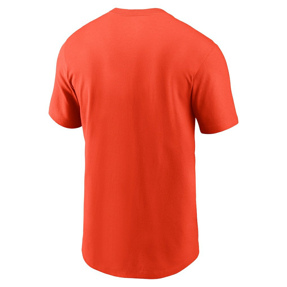 Cleveland Browns Primetime Logo Essential T-Shirt Orange | Nike for Sale