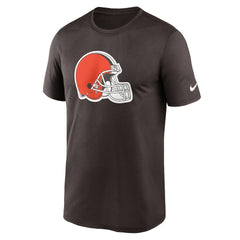 Cleveland Browns Primetime Legend Logo Performance T-Shirt Brown | Nike for Sale