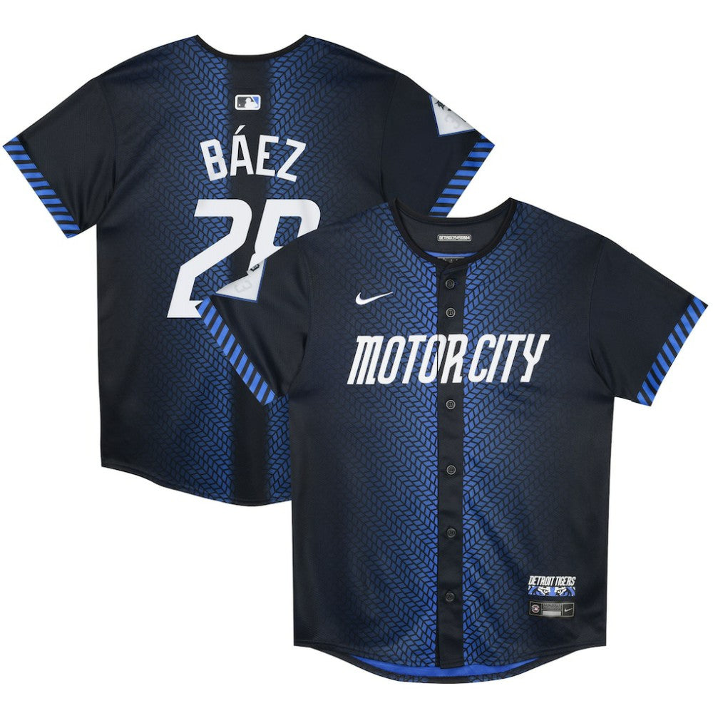 Javier Baez Detroit Tigers Nike Preschool 2024 City Connect Limited Jersey - MLB