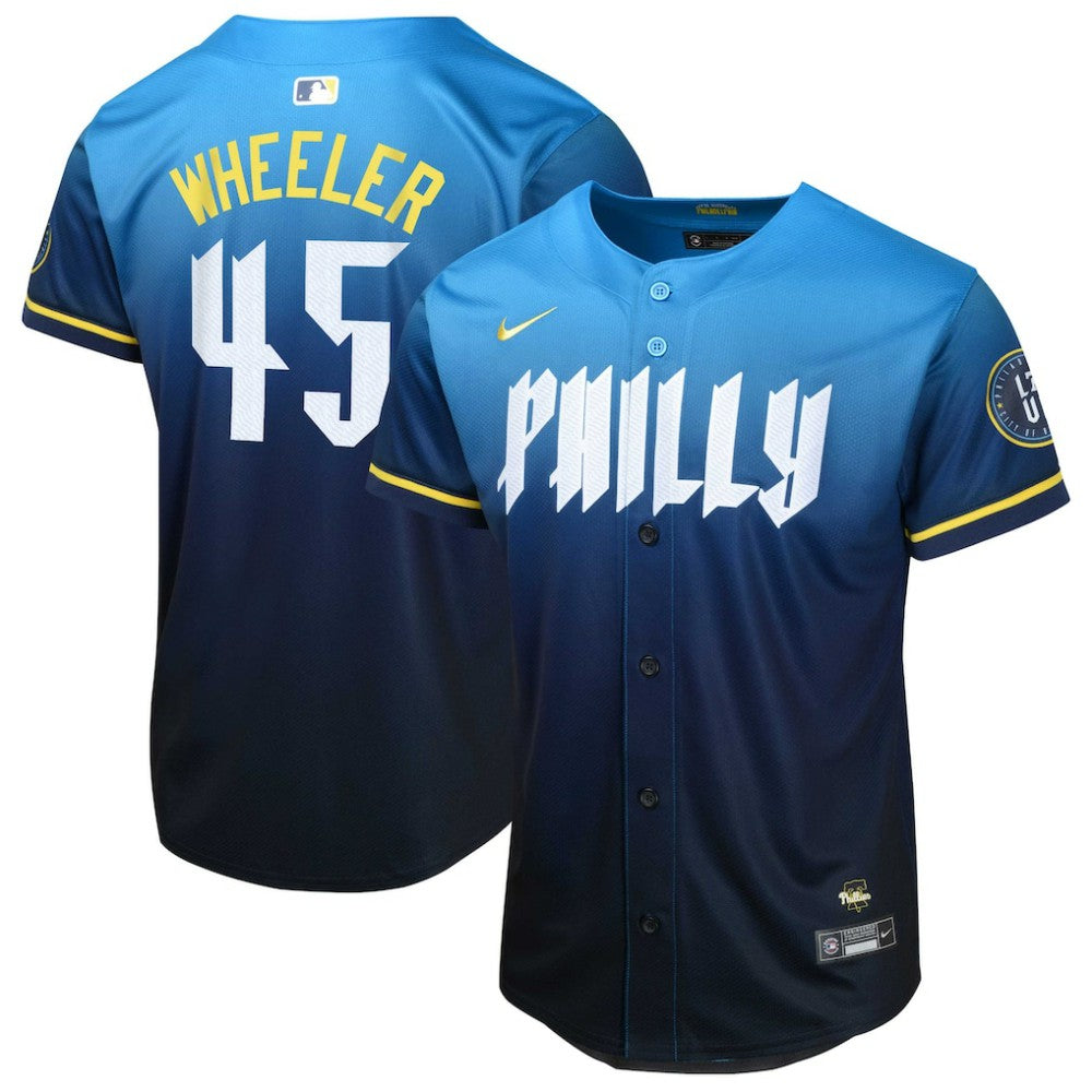 Zack Wheeler Philadelphia Phillies Nike Youth 2024 City Connect Limited Player Jersey - MLB