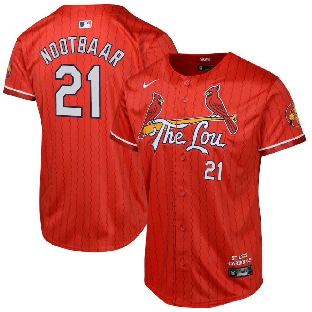Lars Nootbaar St. Louis Cardinals Nike Youth 2024 City Connect Limited Player Jersey - MLB