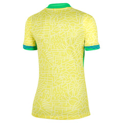 Brazil National Team Women's 2024 Home Stadium Replica Jersey – Yellow | Nike cheap