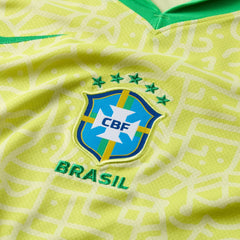 Brazil National Team Women's 2024 Home Stadium Replica Jersey – Yellow | Nike cheap